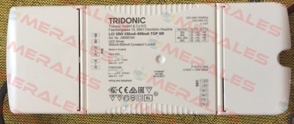 28000194 Tridonic