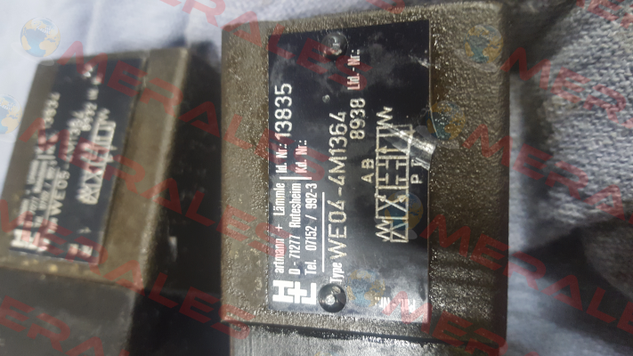 4/3-Wegeventil hydr. WE04-4M1364D24/0H  Voith