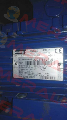 SE.9400609835 ( OEM )  Seimec (Rossi)