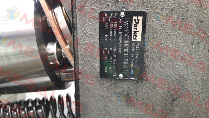 PV140R1K1T1NFR1 alternative is  PV140R1K1T1NMMC  Parker