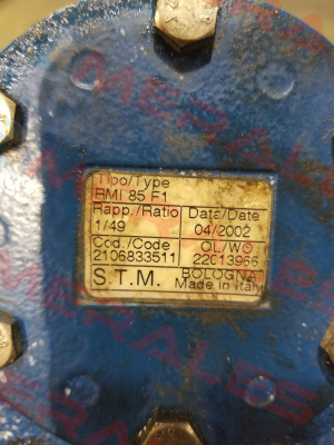 RMI 85 F1 obsolete, replacement RMI 85 F1 1/49 80B5  AS-1353  Stm