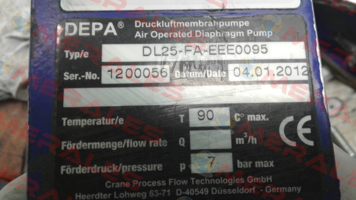 P/N: DSK-25-40-AIR  Depa