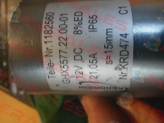 1182560 12V DC 8%ED 15MM Kendrion