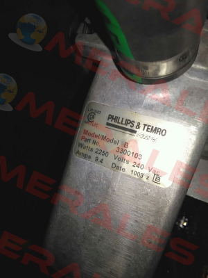 P/N 3300103 Phillips-Temro