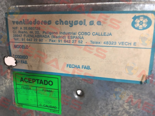 7600013 Chaysol