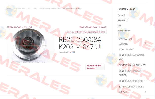 RB2C-250/084 K202 I-1847 Emc