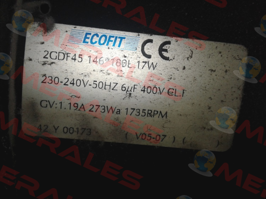 2GDF45 146 180L 17W Ecofit