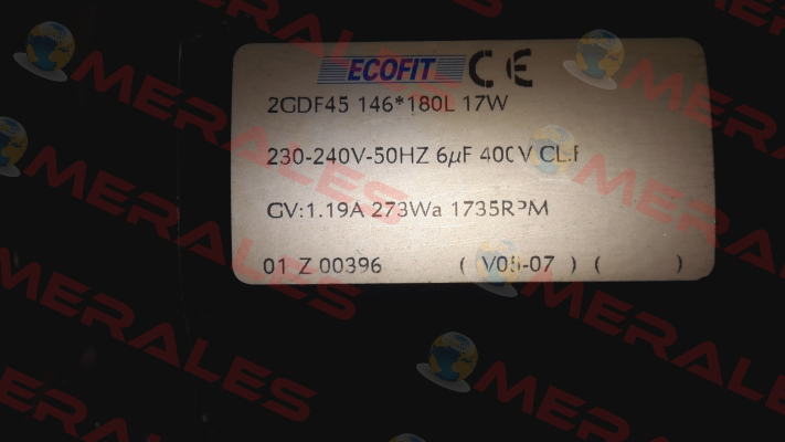 2GDF45 146 x 180L 17W Ecofit