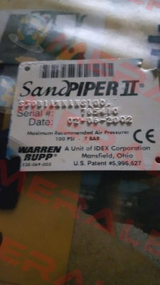 S30B1ANNANS100  replacement S30B1ANNANS600  Sandpiper