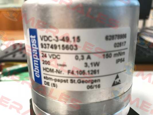 VDC-3-49.15, 9374915603 - OEM   EBM Papst