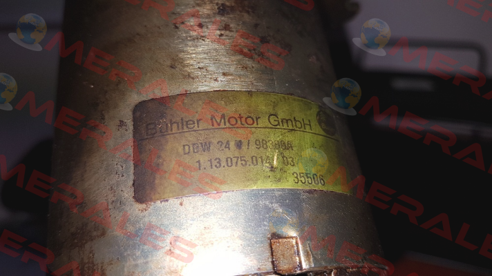 1.13.075.014  03 (35506)  OEM  Bühler Motor