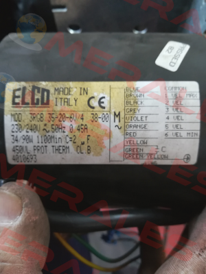 3RGB 35-20-6V/4   38-00 Elco