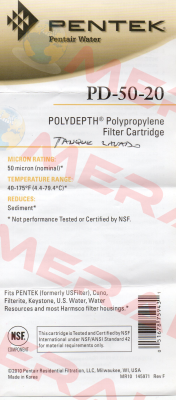 150577  Pentek (Pentair)