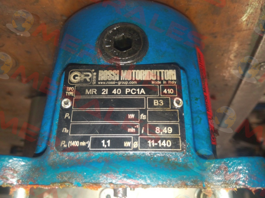 MR 2I 40 PC1A obsolete, replacement MR 2I 40 PC1A - 11x140 - 8,49  Rossi