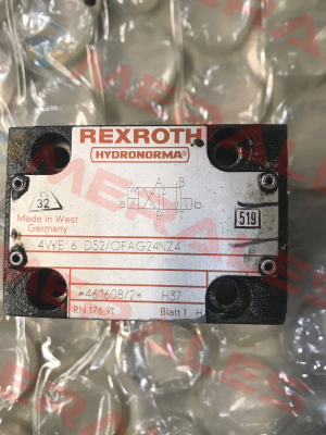 4WE 6 D52/OFAG24NZ4 obsolete/alternative P/N: R900916000 Type: 4WE 6 D6X/OFEG24NK4  Rexroth