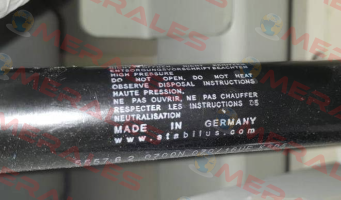 555762/500N/K5/D5 Stabilus