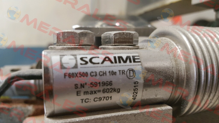 P/N: 402515 Type: F60X500 C3 CH 10e TR Scaime