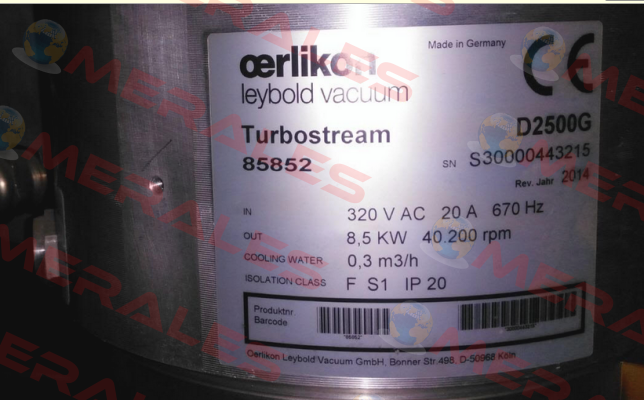 S30000443215 - obsolete OEM  Oerlikon