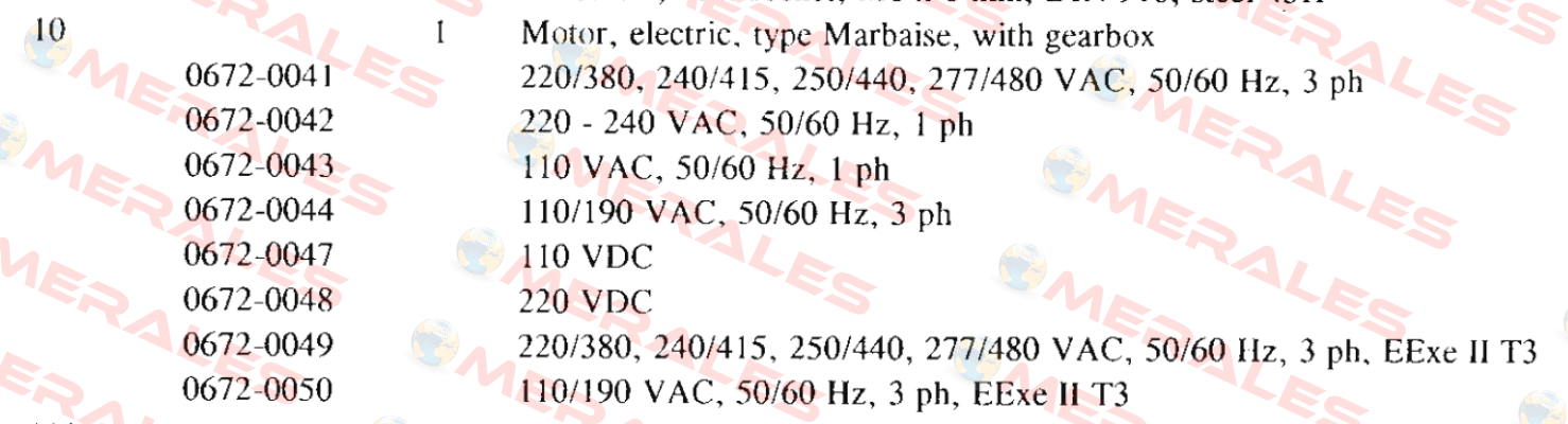 P/N 0672-0042 VAF Instruments