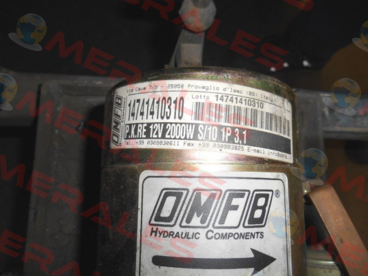 121-009-00011  OMFB Hydraulic
