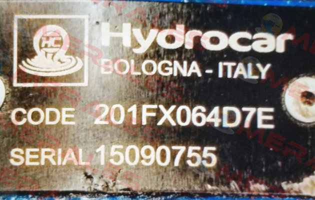 201FX064D7E - without suction connection  Hydrocar