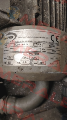 RODE.80.S obsolete, replaced by CL.30.HS   MAPNER