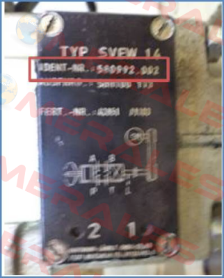 Amplifier for electrovalve SVEW14 (580992.002)  OEM!! Voith
