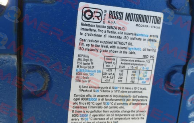 MRICI100UO3A-19x200-114  Rossi