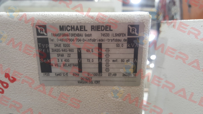 0300/00000863 Michael Riedel Transformatorenbau