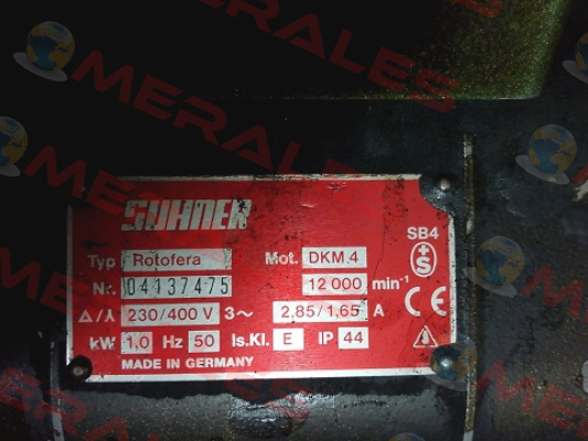 F D10 USP 400V 50HZ   Suhner