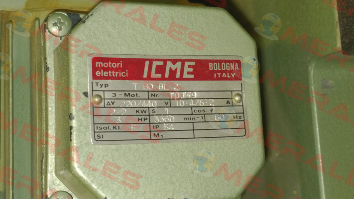 T 80 BL 2  Icme Motor