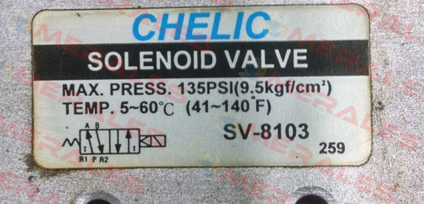 SV-8103-G-24Vdc-K Chelic