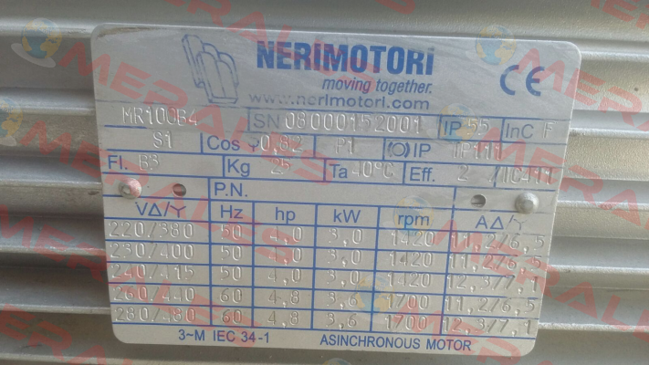 MR 100B  Neri Motori