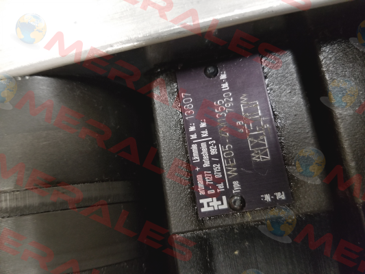 4/3-Wegeventil hydr. WE05-4M1356D24/0H  Voith