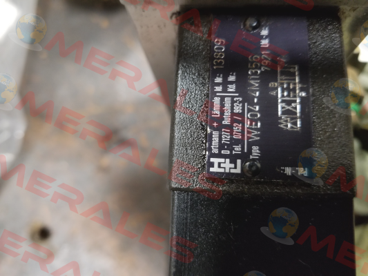 4/3-Wegeventil hydr. WE04-4M1356D24/0H  Voith