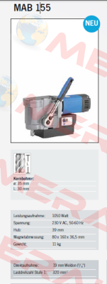 MAB 155SP BDS Maschinen