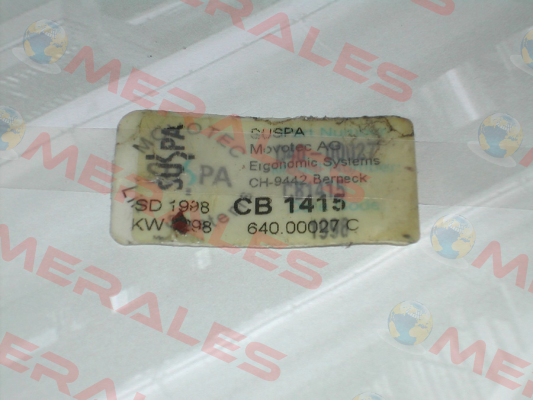 640.00027C   Suspa