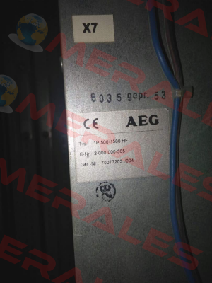 1P 500-1500 HF AEG