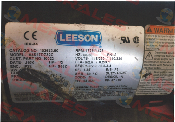 A4517DZ32C  OEM  Leeson