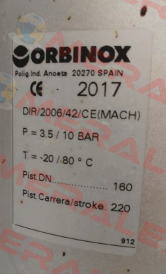 Ø 100 / stroke 95 Orbinox