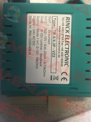 TR-X/X.3P - VZ2 (10K) Rinck Electronic