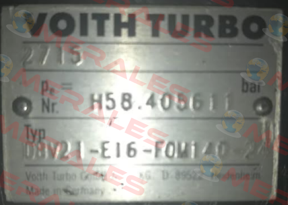 DBV 21-E16 FOM 140-24  Voith