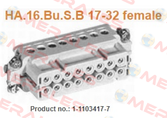 1-1103417-7  TE Connectivity (Tyco Electronics)