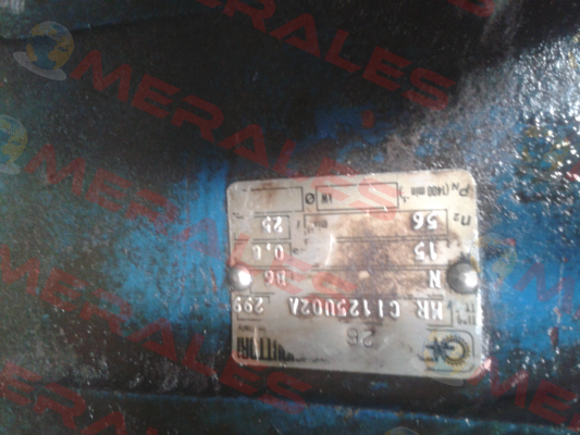 Socket for reducer MR CI 125 UO2A 299  Rossi