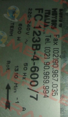 FC123B.4.600/7 Euro Motors Italia