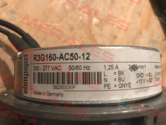 R3G160AC5012 EBM Papst