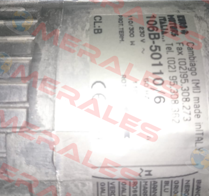 106B-50110/6 Euro Motors Italia