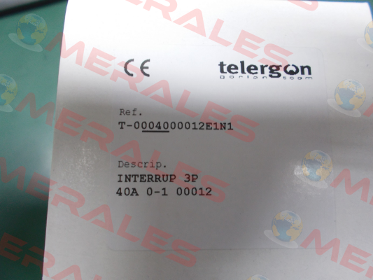 T-0004000012E1N1 Telergon