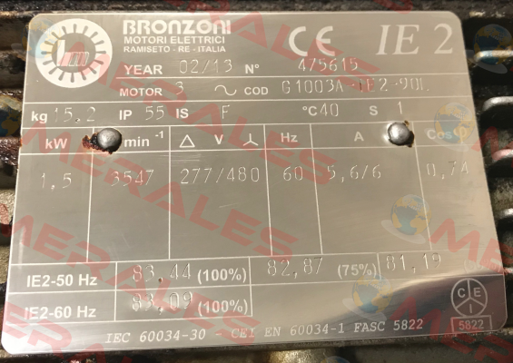 475615 (OEM)  Bronzoni
