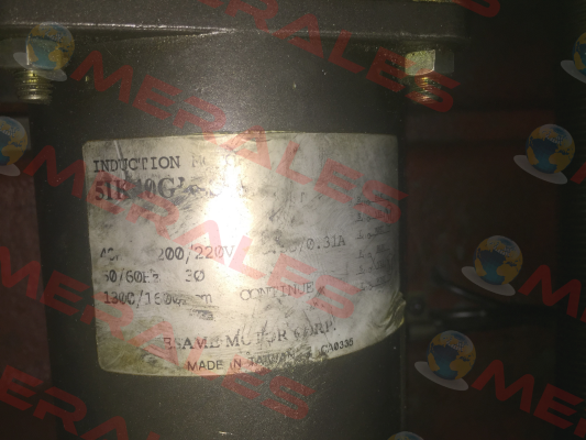 51K10G   Sesame Motor